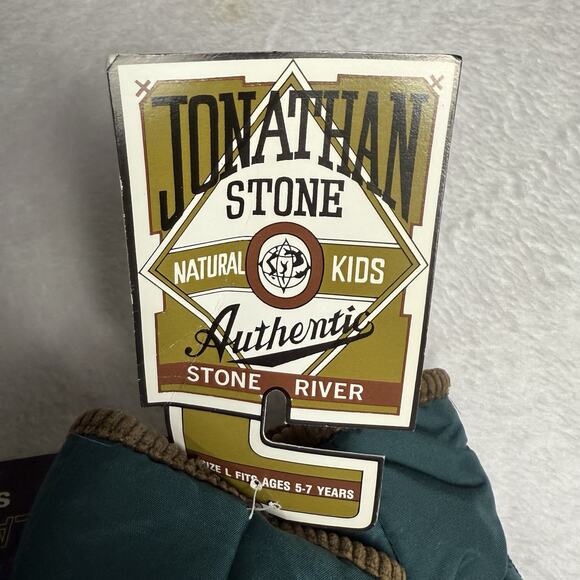 Vtg 90s Color Block Lined Insulated Winter Mittens Kids Youth Large Retro Ski - Picture 3 of 3